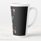 British Royal Coronation King Charles III Milchtasse (Rechts)