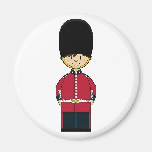 British Royal Guard Magnet (Vorne)