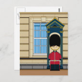 British Royal Guard Postcard Postkarte (Vorne/Hinten)