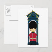 British Royal Guard Postcard Postkarte (Vorne/Hinten)