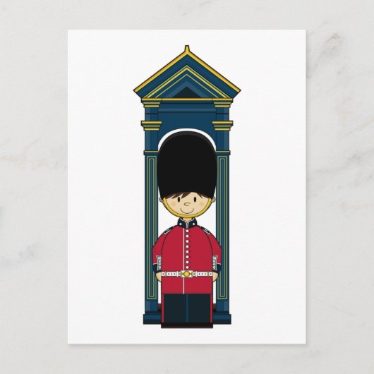British Royal Guard Postcard Postkarte (Vorderseite)