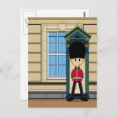 British Royal Guard Postcard Postkarte (Vorne/Hinten)