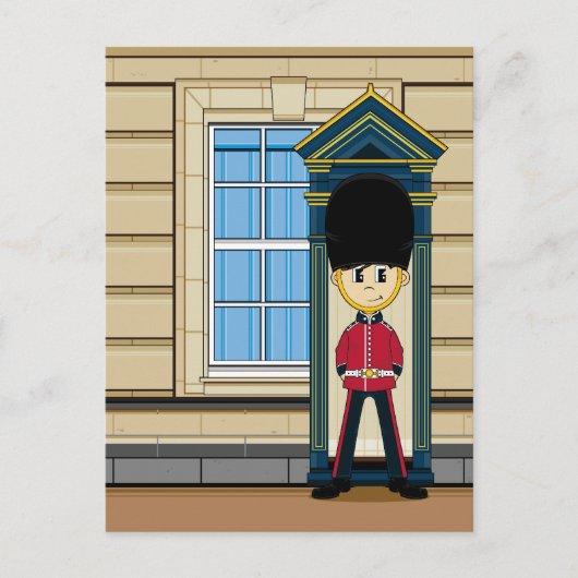British Royal Guard Postcard Postkarte (Vorderseite)