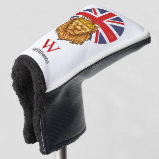 BRITISH Royal Lion Crown Golf Head Cover Golf Headcover