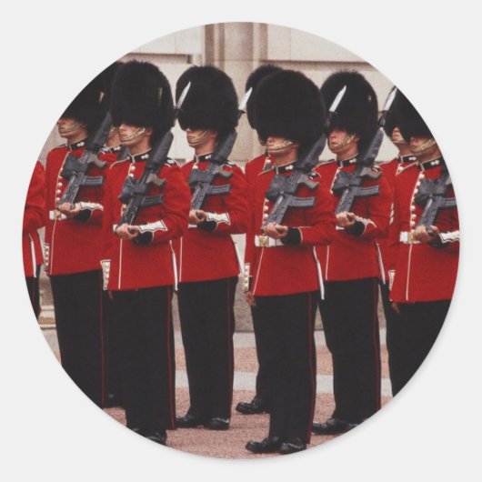 BRITISH RUNDER AUFKLEBER (Vorderseite)