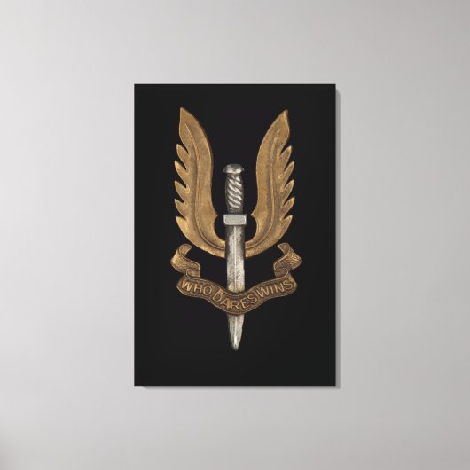 British SAS Leinwanddruck (Vorderseite)
