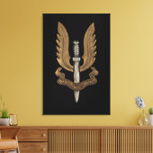British SAS Leinwanddruck (Insitu (Wohnzimmer))