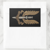 British SAS Rechteckiger Aufkleber (Tasche)