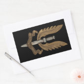British SAS Rechteckiger Aufkleber (Umschlag)