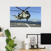British Sea King Poster (Heimbüro)