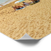 British Seaside Serenity Poster (Ecke)