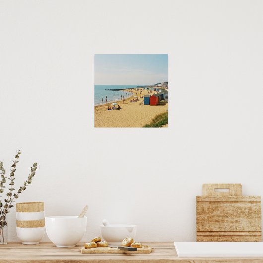 British Seaside Serenity Poster (Küche)