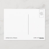 British Sentry Postkarte (Rückseite)