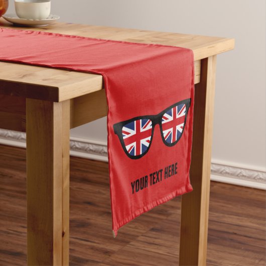 British Shades Custom Table Läufer (Beispiel)