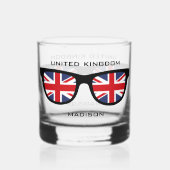 British Shades individuelle Name Whiskyglas (Rückseite)