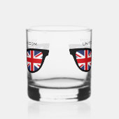 British Shades individuelle Name Whiskyglas (Rechts)