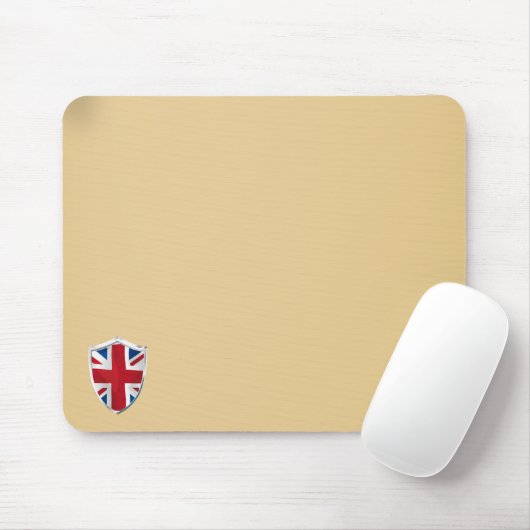 BRITISH SHIELD MOUSEPAD (Mit Mouse)