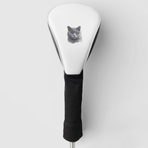 British Shorthair Cat Lover Golf Headcover