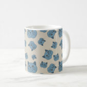 British Shorthair Cat Pattern Kaffeetasse (VorderseiteRechts)