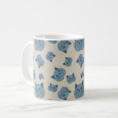 British Shorthair Cat Pattern Kaffeetasse (Vorderseite Links)