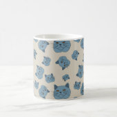 British Shorthair Cat Pattern Kaffeetasse (Mittel)