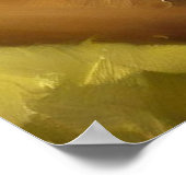 British Shorthair Cat Poster (Ecke)