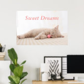 British Shorthair Cat Poster (Heimbüro)