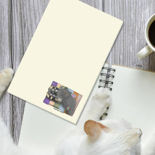 British Shorthair Cat Sandals Funny Niedlich Post-it Klebezettel