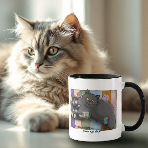 British Shorthair Cat Sandals Funny Niedlich Tasse