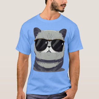 British Shorthair Cat T-Shirt