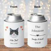British Shorthair Cat Wedding Can Cooler Gefallen Dosenkühler