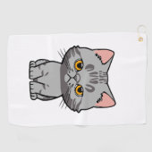 British Shorthair Golfhandtuch (Horizontal)