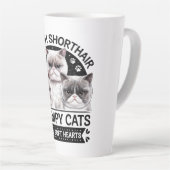 British Shorthair Grumpy Cats Milchtasse (Rechte Ecke)