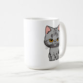 British Shorthair Kaffeetasse (VorderseiteRechts)