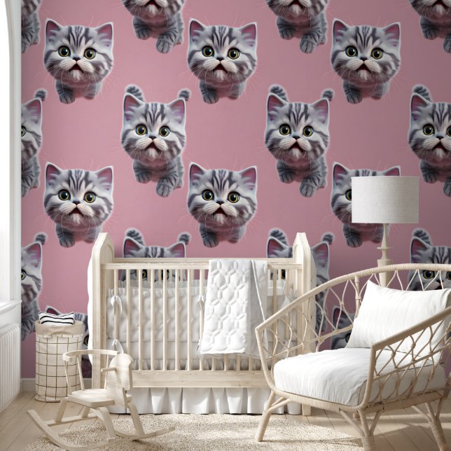 British Shorthair Niedlich Cat Tapete (Kinder)