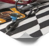 British Shorthair Rocker Poster (Ecke)