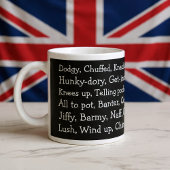 British Slang Jumbo-Tasse