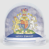 British Snow Globe, United Kingdom / British Flag Schneekugeln (Rückseite)