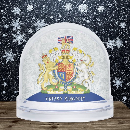 British Snow Globe, United Kingdom / British Flag Schneekugeln