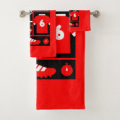 British Soccer Football Badhandtuch Set (Insitu)