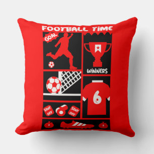 British Soccer Football Kissen