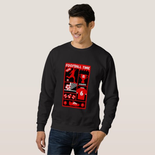 British Soccer Football Sweatshirt (Vorne ganz)