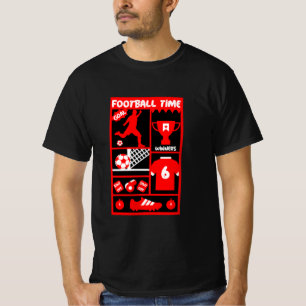 British Soccer Football T - Shirt