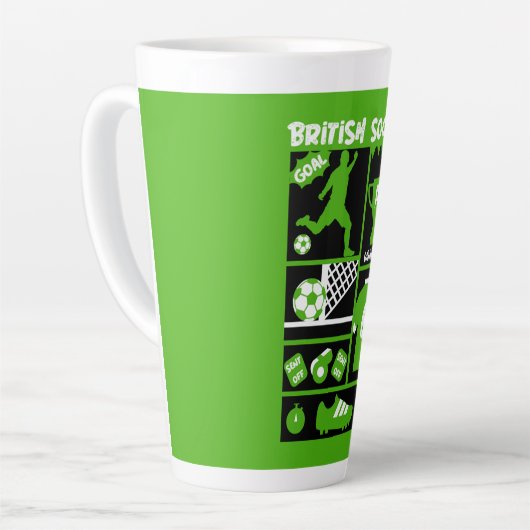British Soccer Milchtasse (Linke Ecke)