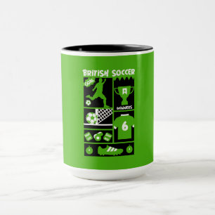 British Soccer Tasse