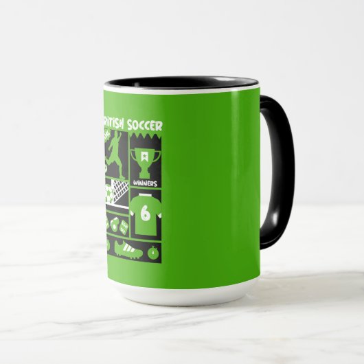 British Soccer Tasse (VorderseiteRechts)
