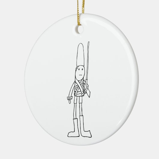 British Soldier Ornament (Links)