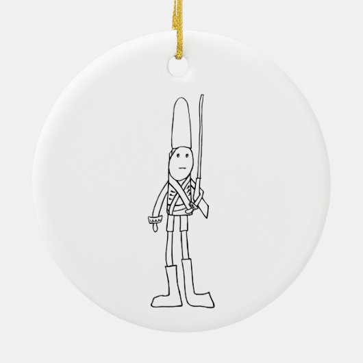 British Soldier Ornament (Hinten)