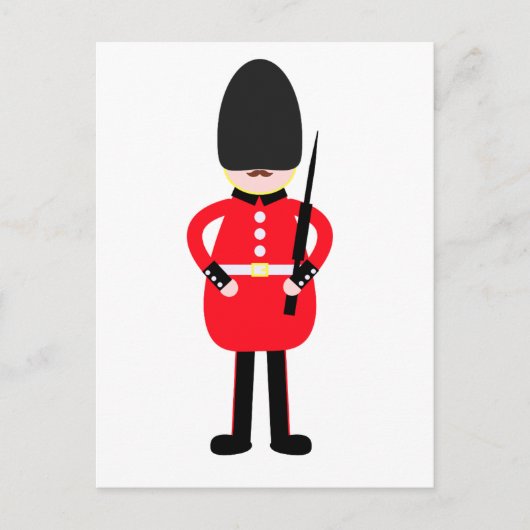 British Soldier Postkarte (Vorderseite)