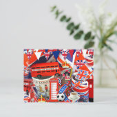 British Souvenirs Postcard Postkarte (Stehend Vorderseite)